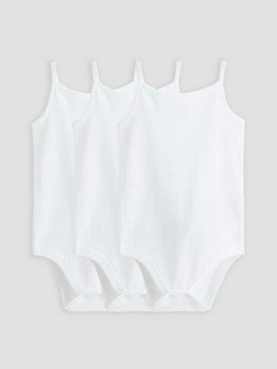 Strappy Snap Bodysuit 3-Pack