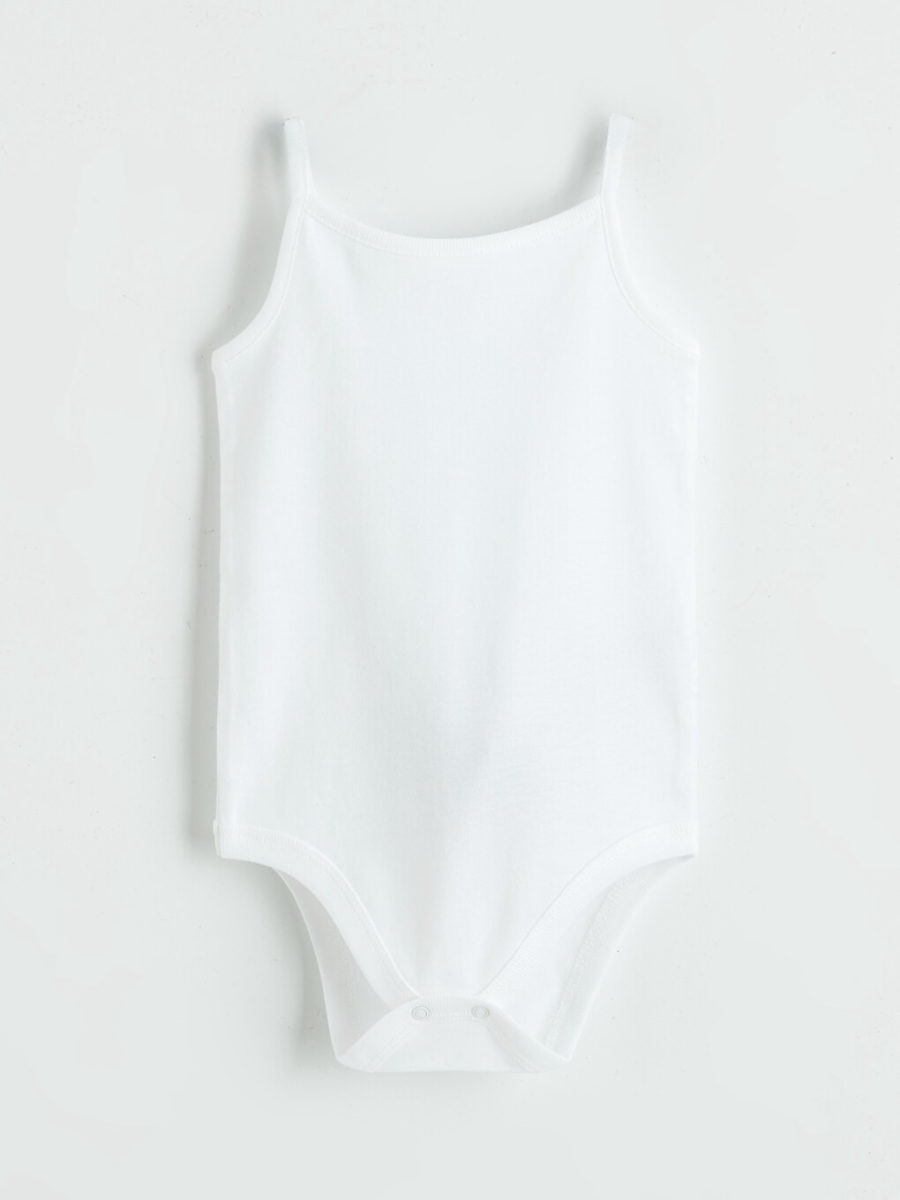 Strappy Snap Bodysuit 3-Pack