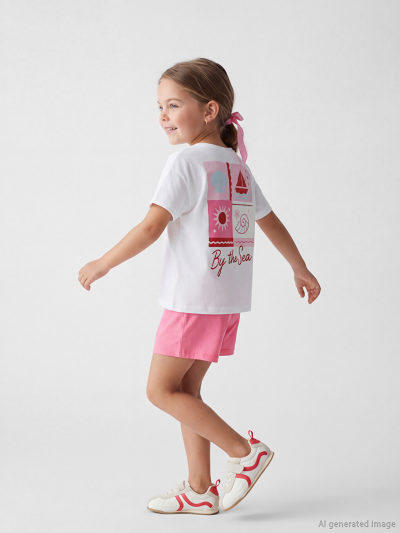 Printed Jersey Top and Shorts
