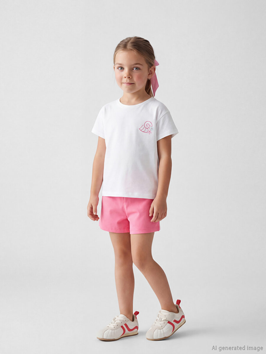 Printed Jersey Top and Shorts