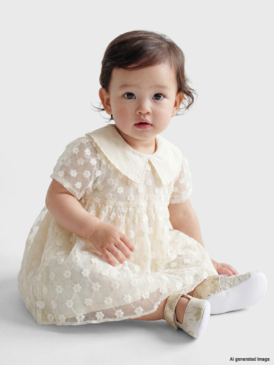 Peter Pan Collar Floral Dress