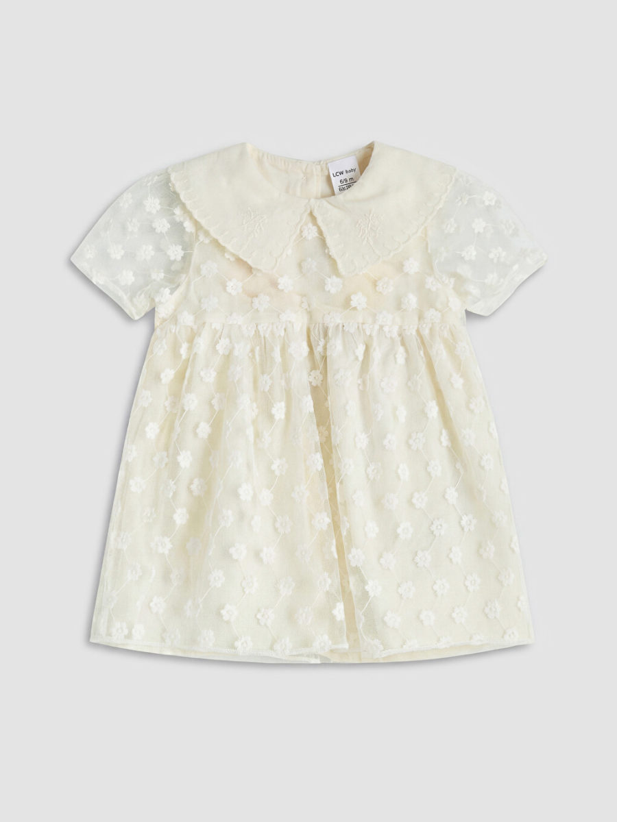 Peter Pan Collar Floral Dress