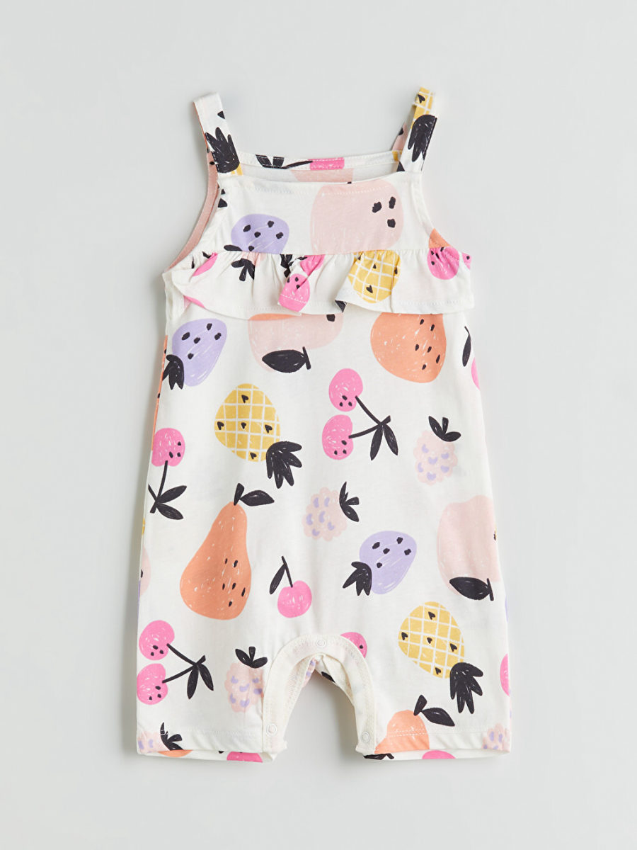 Crew Neck Printed Bodysuit Two-Pack