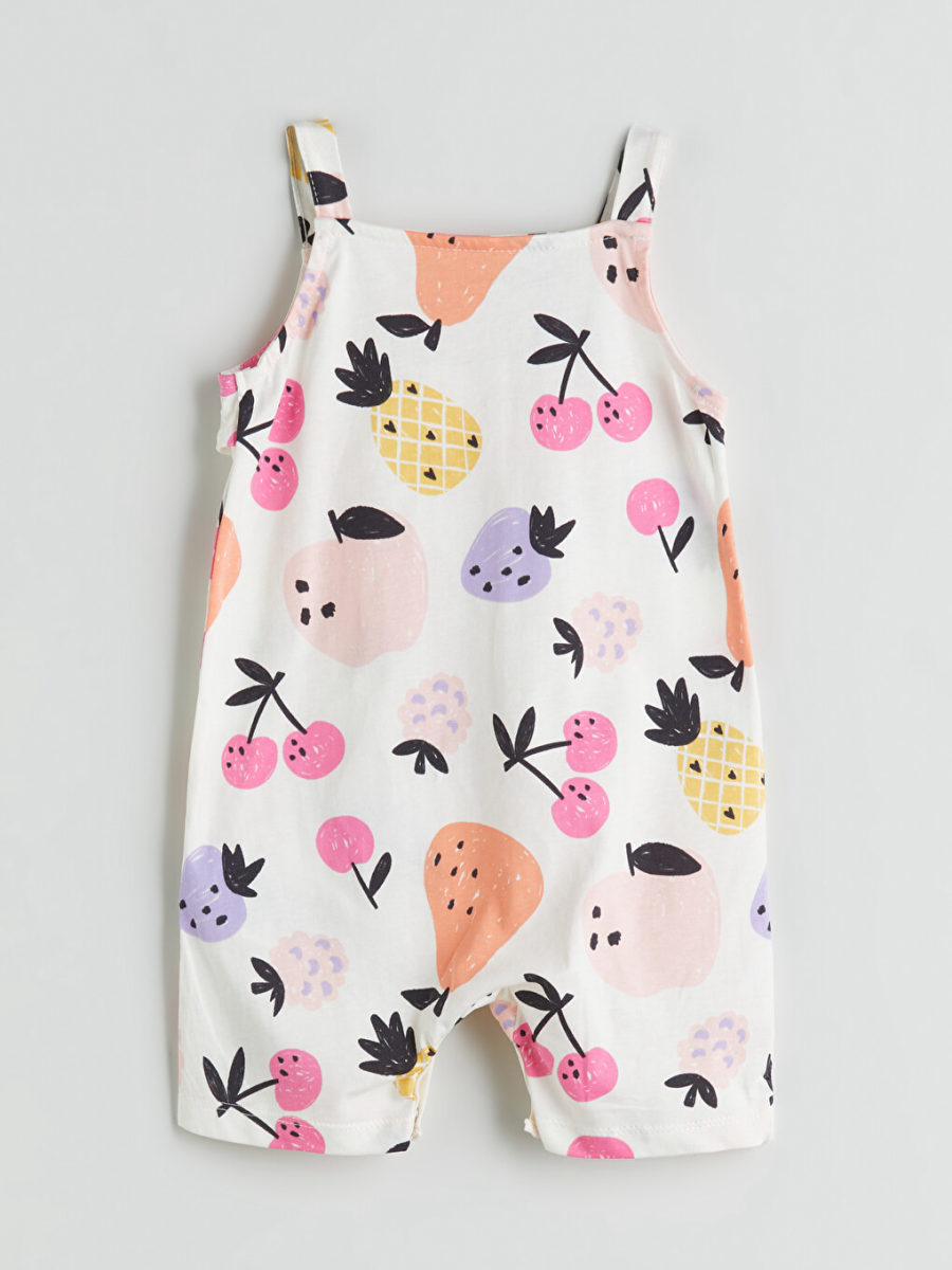 Crew Neck Printed Bodysuit Two-Pack