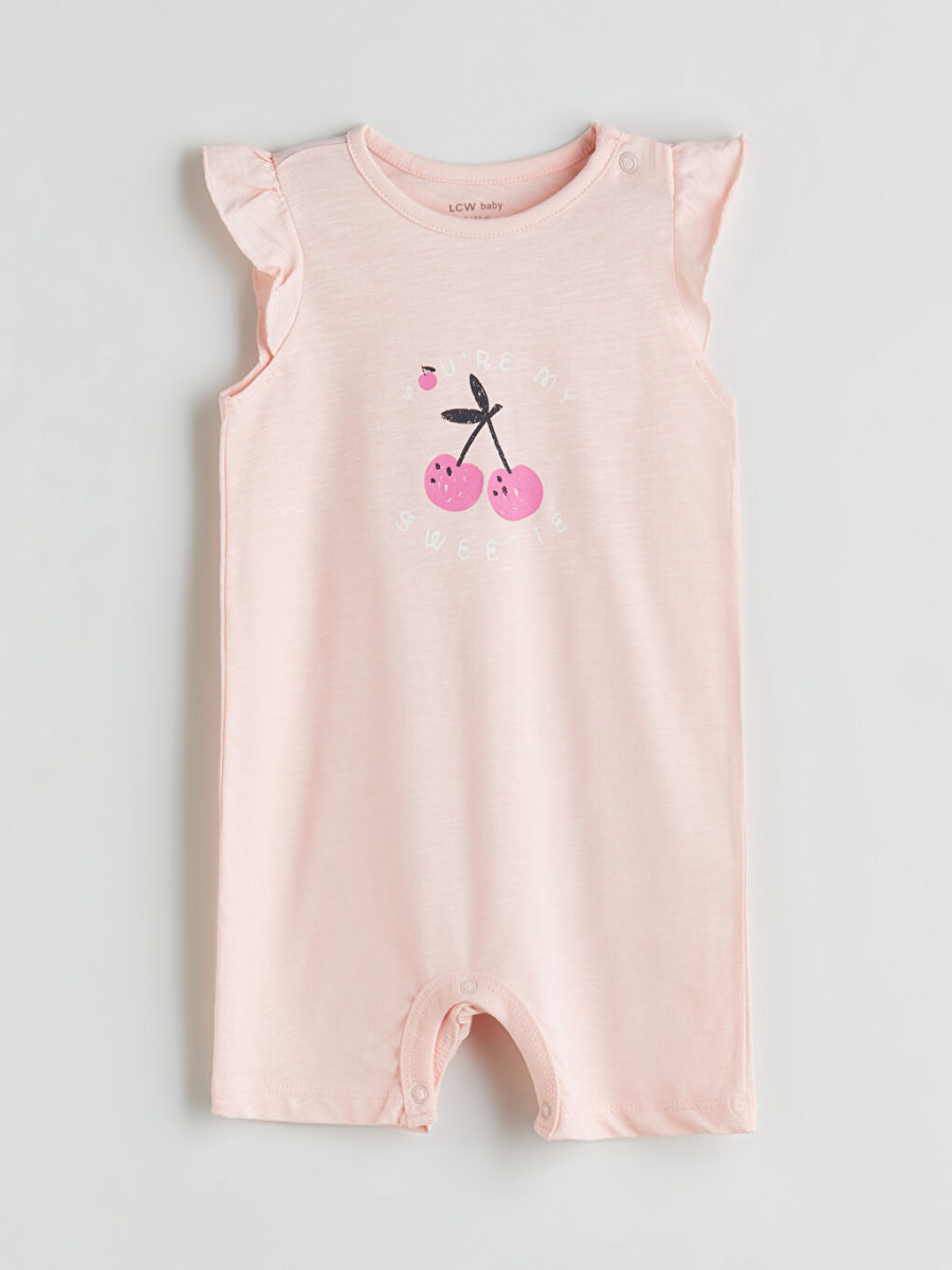 Crew Neck Printed Bodysuit Two-Pack