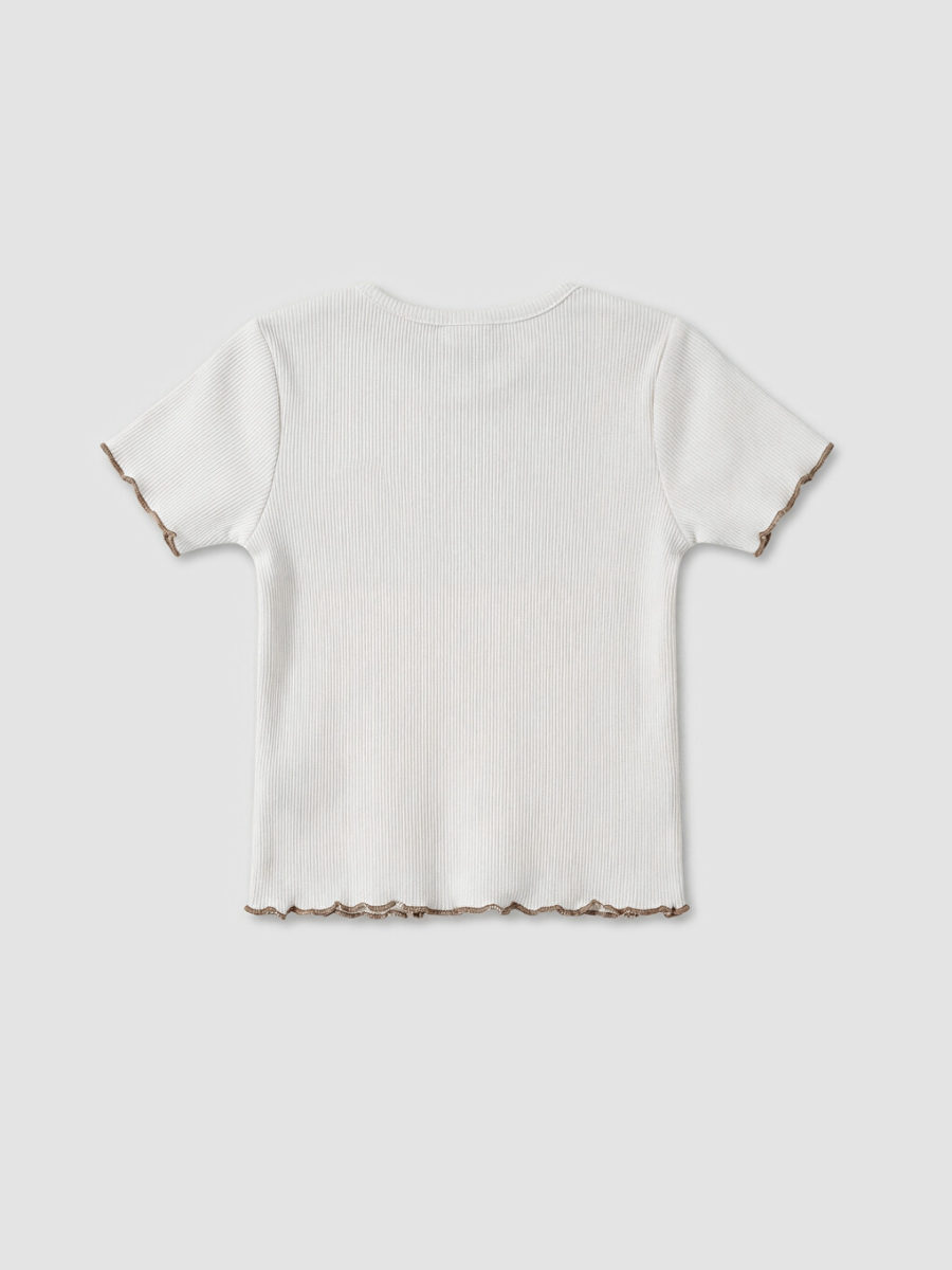 Crew Neck Dress and Blouse