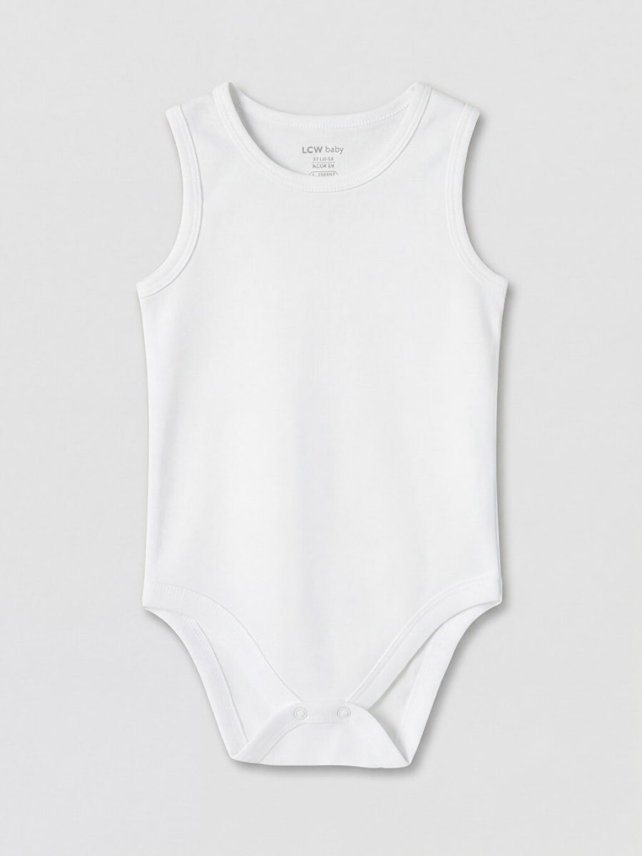 Crew Neck Snap Bodysuit 3-Pack