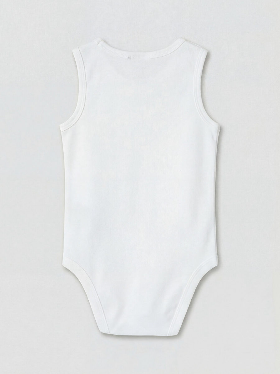 Crew Neck Snap Bodysuit 3-Pack