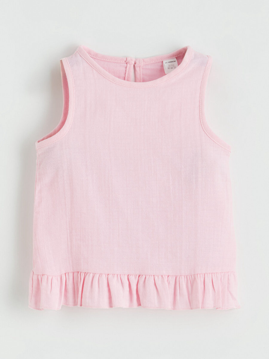 Crew Neck Blouse and Shorts