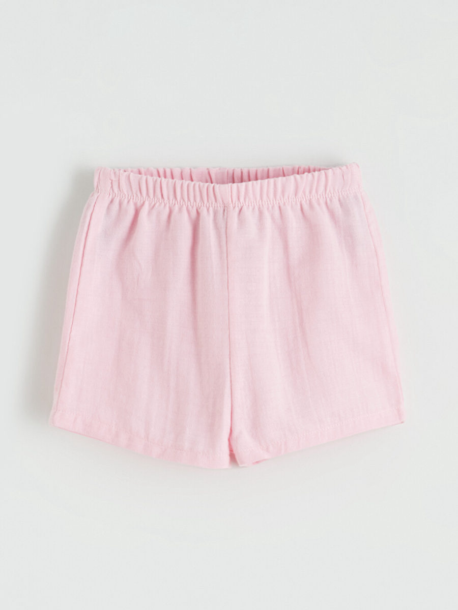 Crew Neck Blouse and Shorts