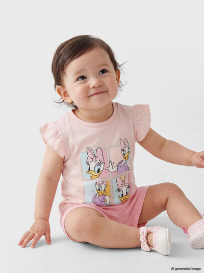 Daisy Duck Print Set