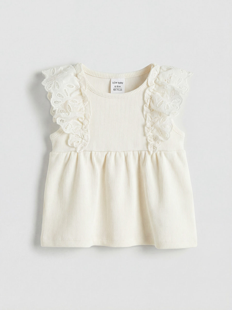 Ruffle Detail Floral Bodysuit and Leggings