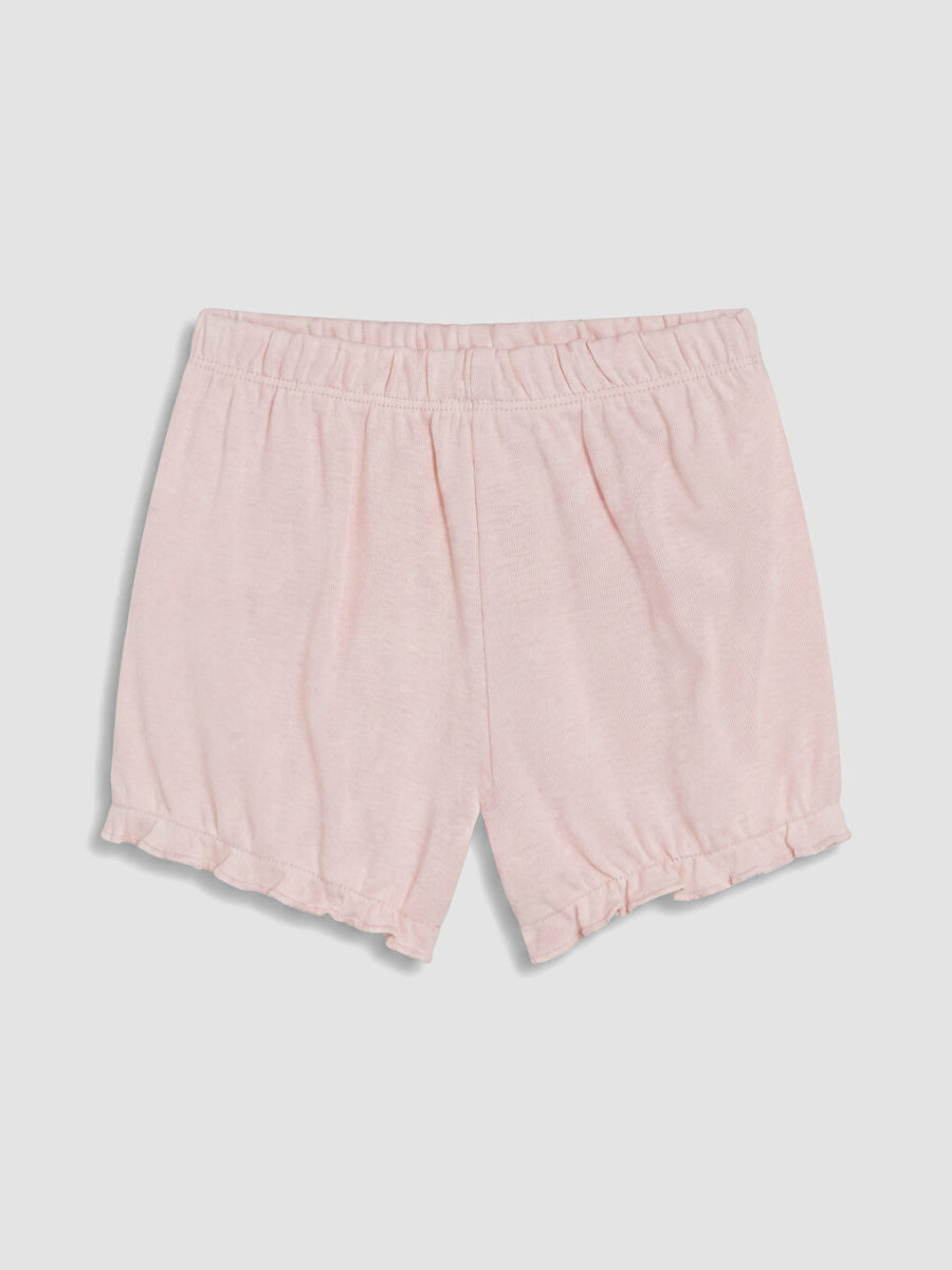 Floral Print Two-Piece Set - Light Pink