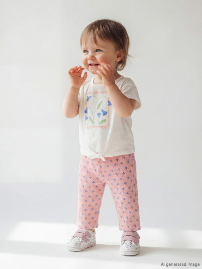 Floral Print Top and Pants
