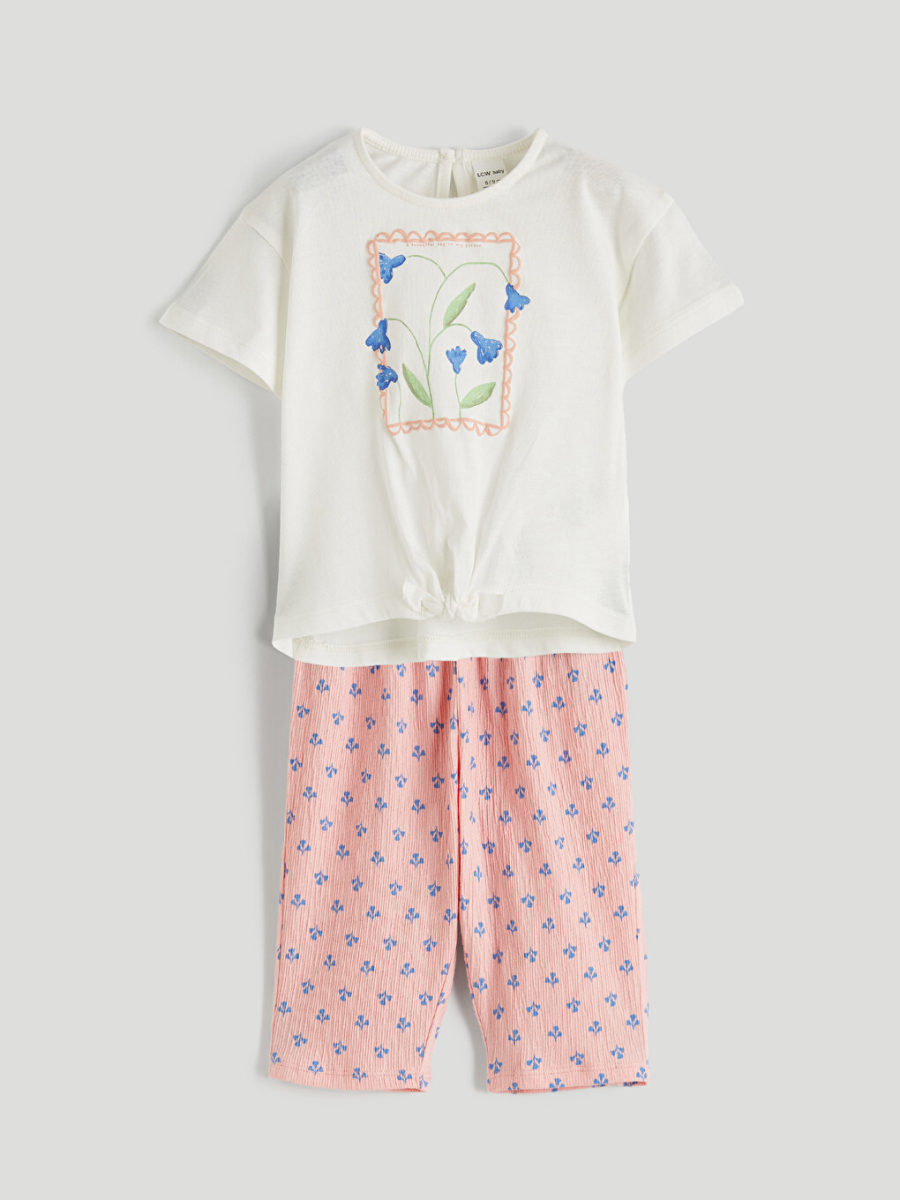 Floral Print Top and Pants