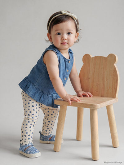 Floral Patterned Blouse and Legging Set