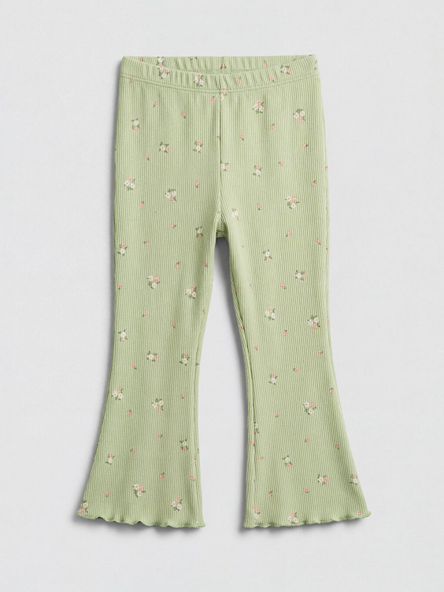 Floral Pattern Blouse and Leggings