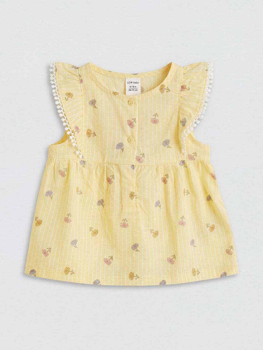 Floral Pattern Two-Piece Set