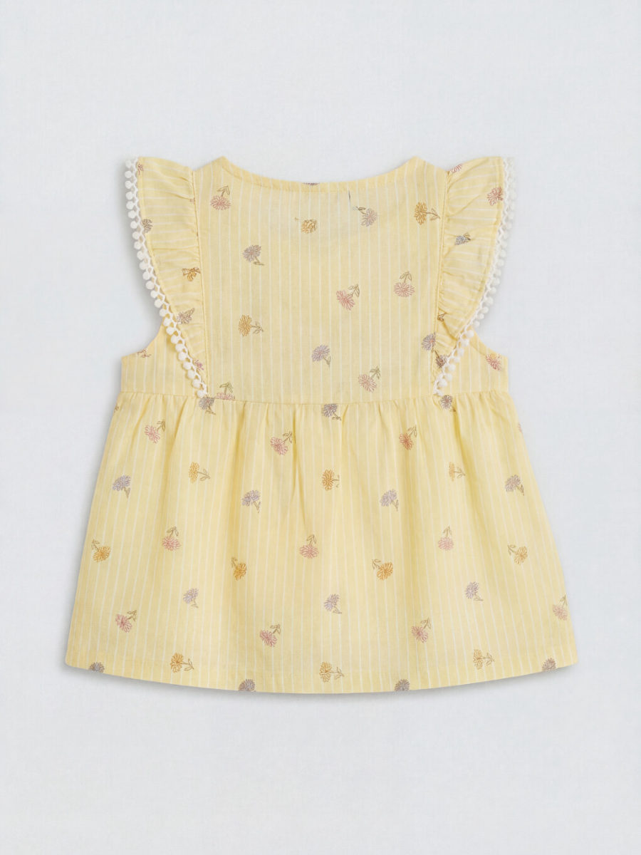 Floral Pattern Two-Piece Set