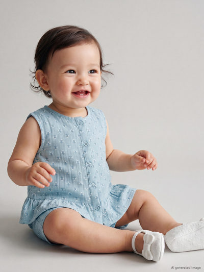 Floral Muslin Shirt and Shorts
