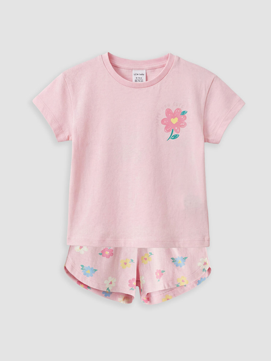 Floral Shorts Set - Printed Shorts