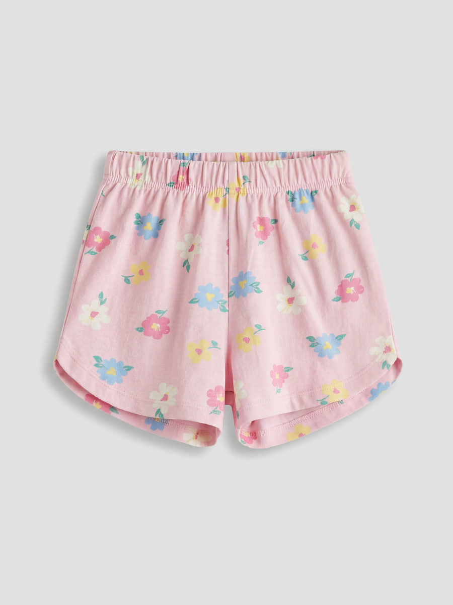 Floral Shorts Set - Printed Shorts