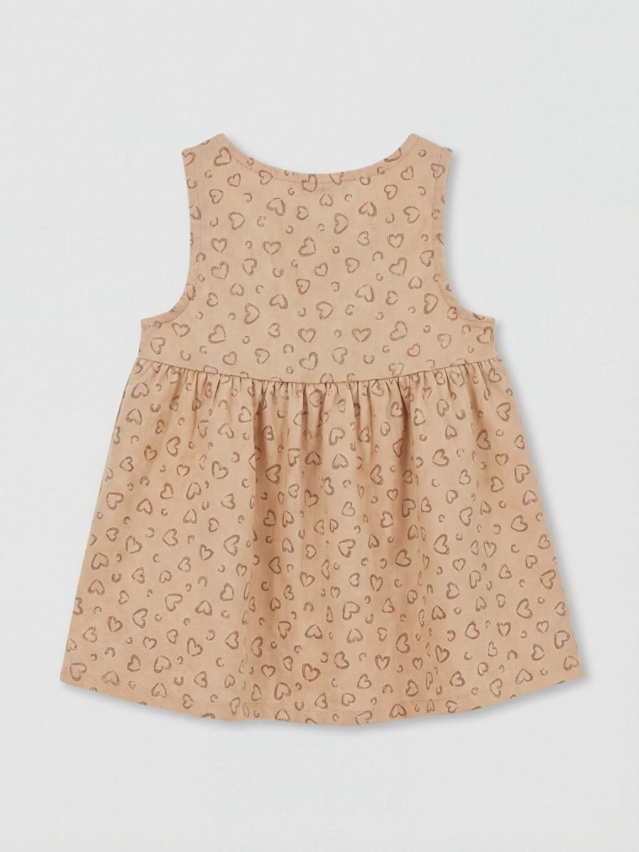 Heart Pattern Dress and T-Shirt