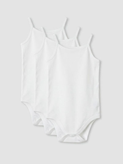 Square Neck Snap Bodysuit 3-Pack
