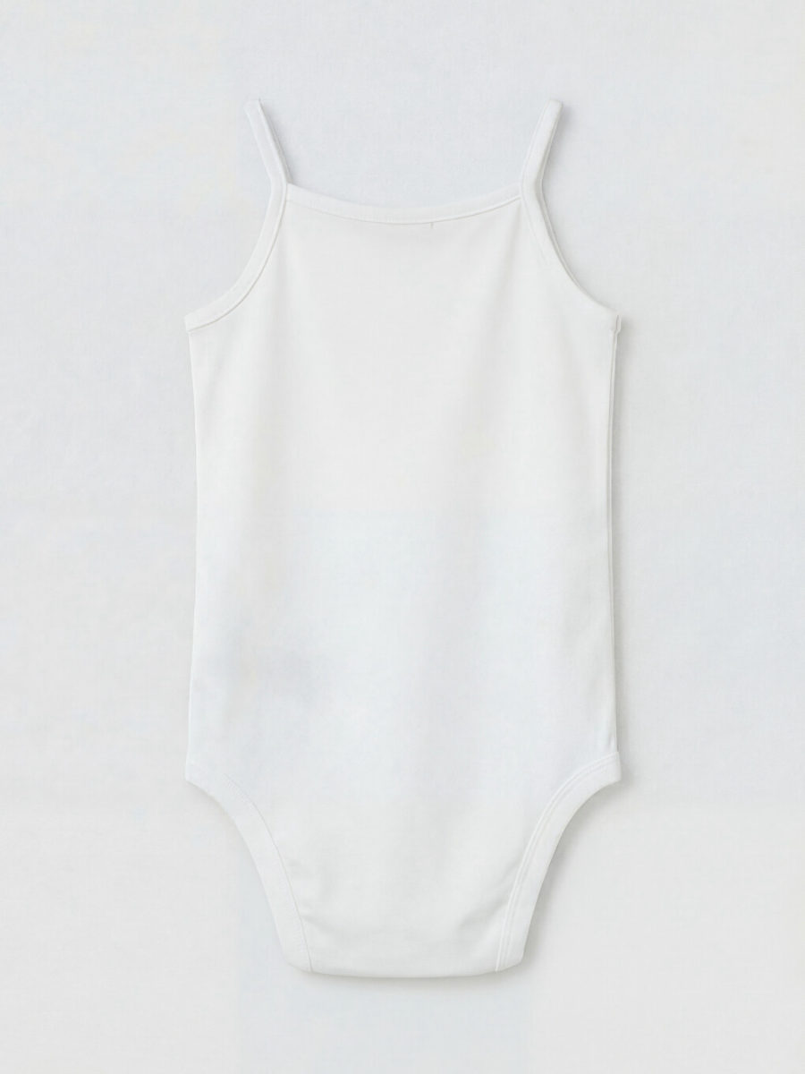 Square Neck Snap Bodysuit 3-Pack