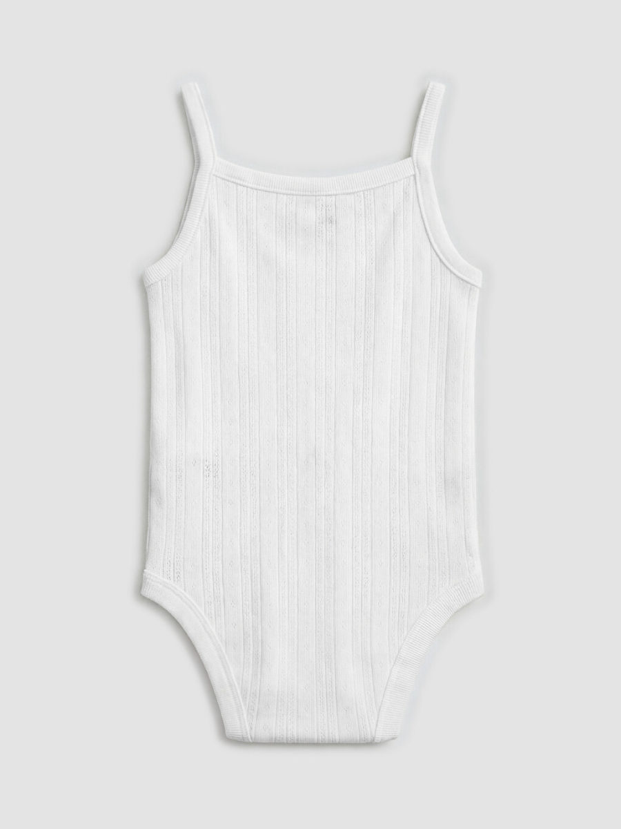 Square Neck Snap Bodysuit 3-Pack