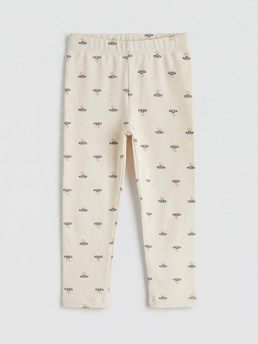 Top and Patterned Leggings