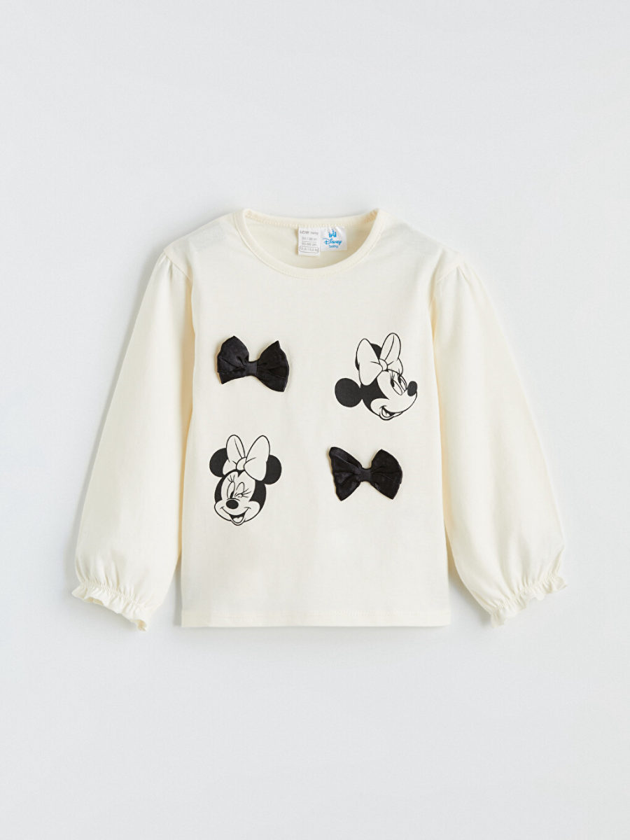 Minnie Mouse Print Blouse and Leggings