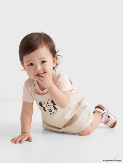 Minnie Mouse Print Set - Pink