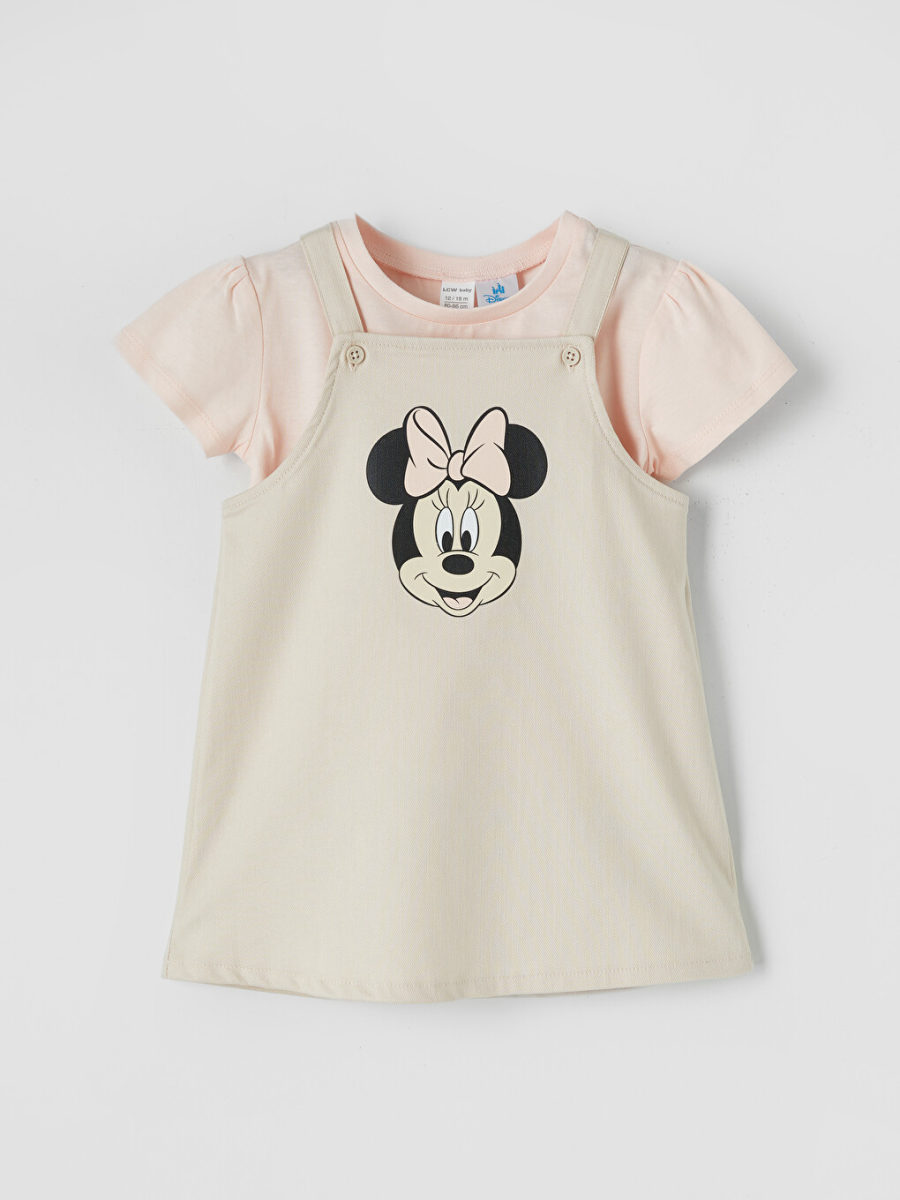 Minnie Mouse Print Set - Pink
