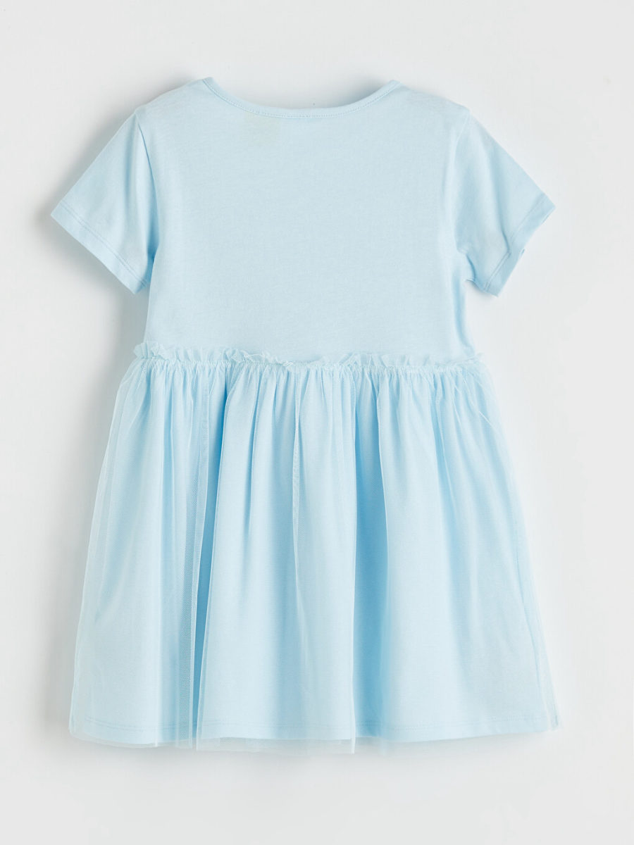 Stitch and Angela Print Ruffled Dress