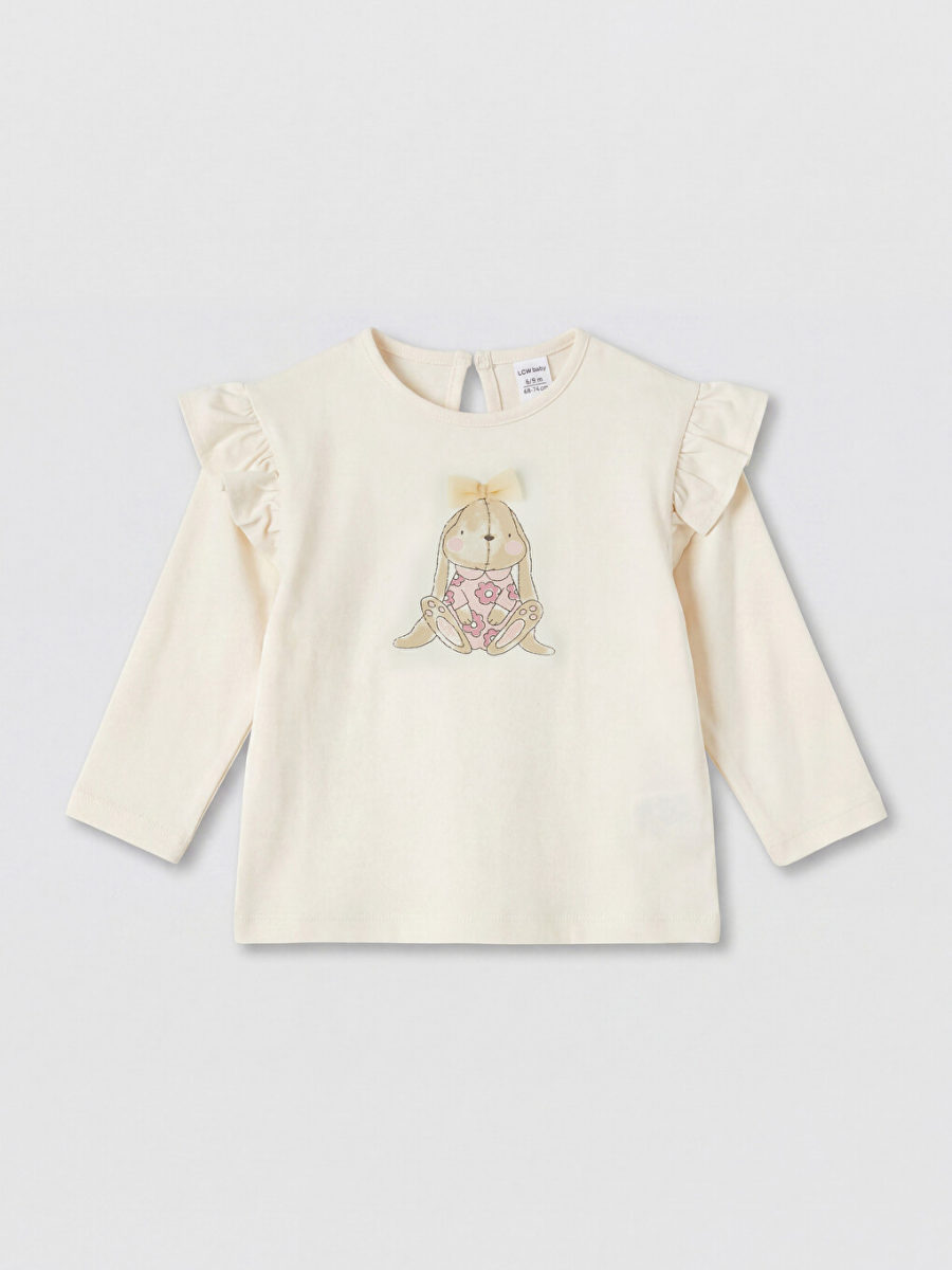 Rabbit Print Two-Piece Set